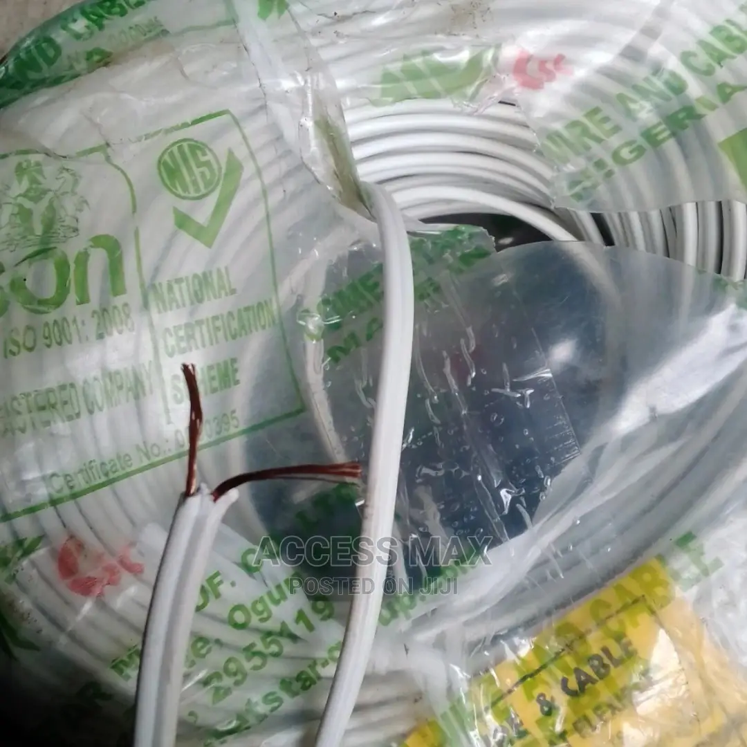 100%Copper 0.5m 2core Flexible Cable Cometstar Complete 100m