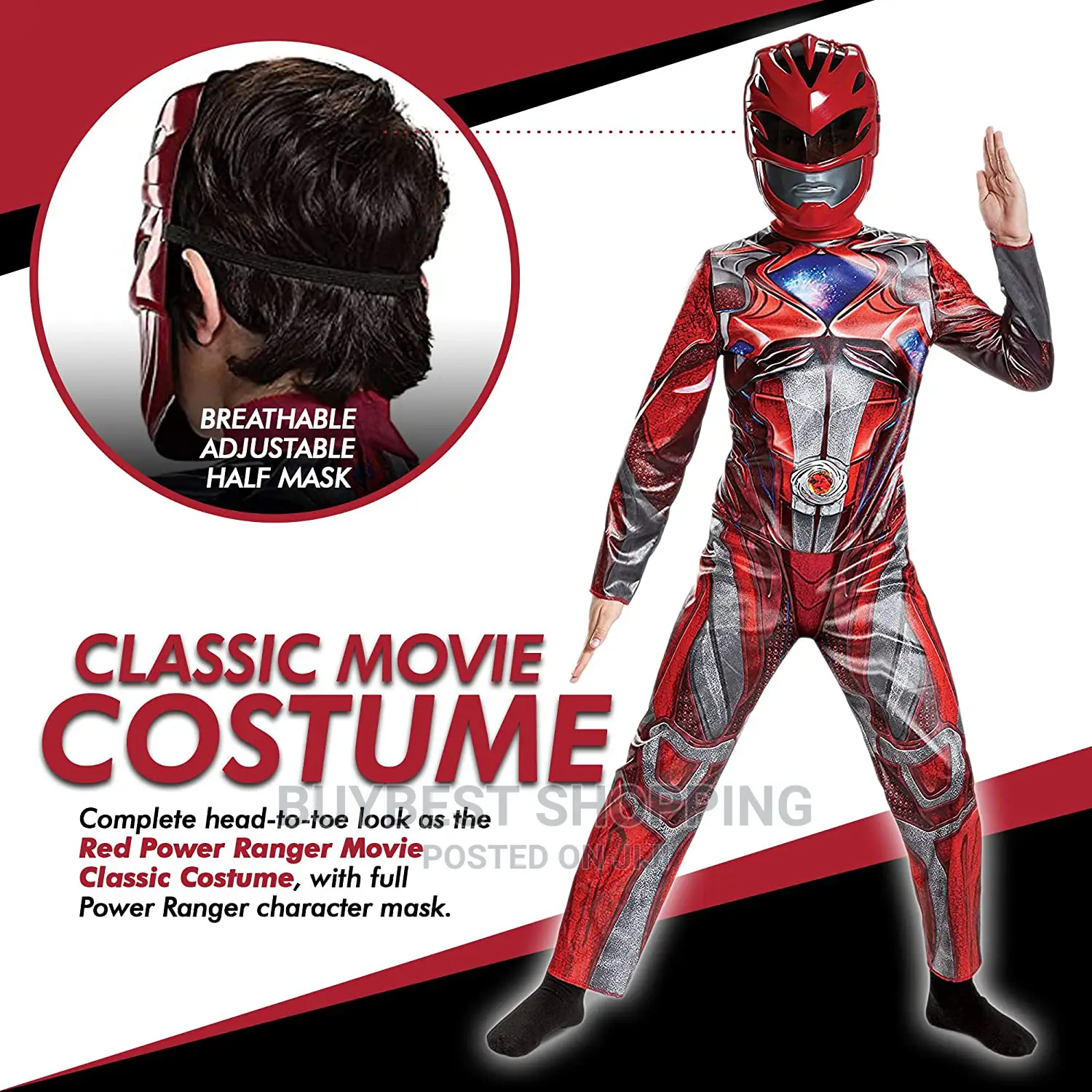 Power Rangers Costume for Kids