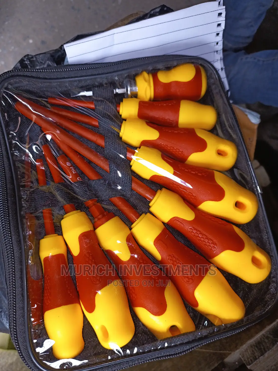9pcs Insulated Electrical Screwdriver