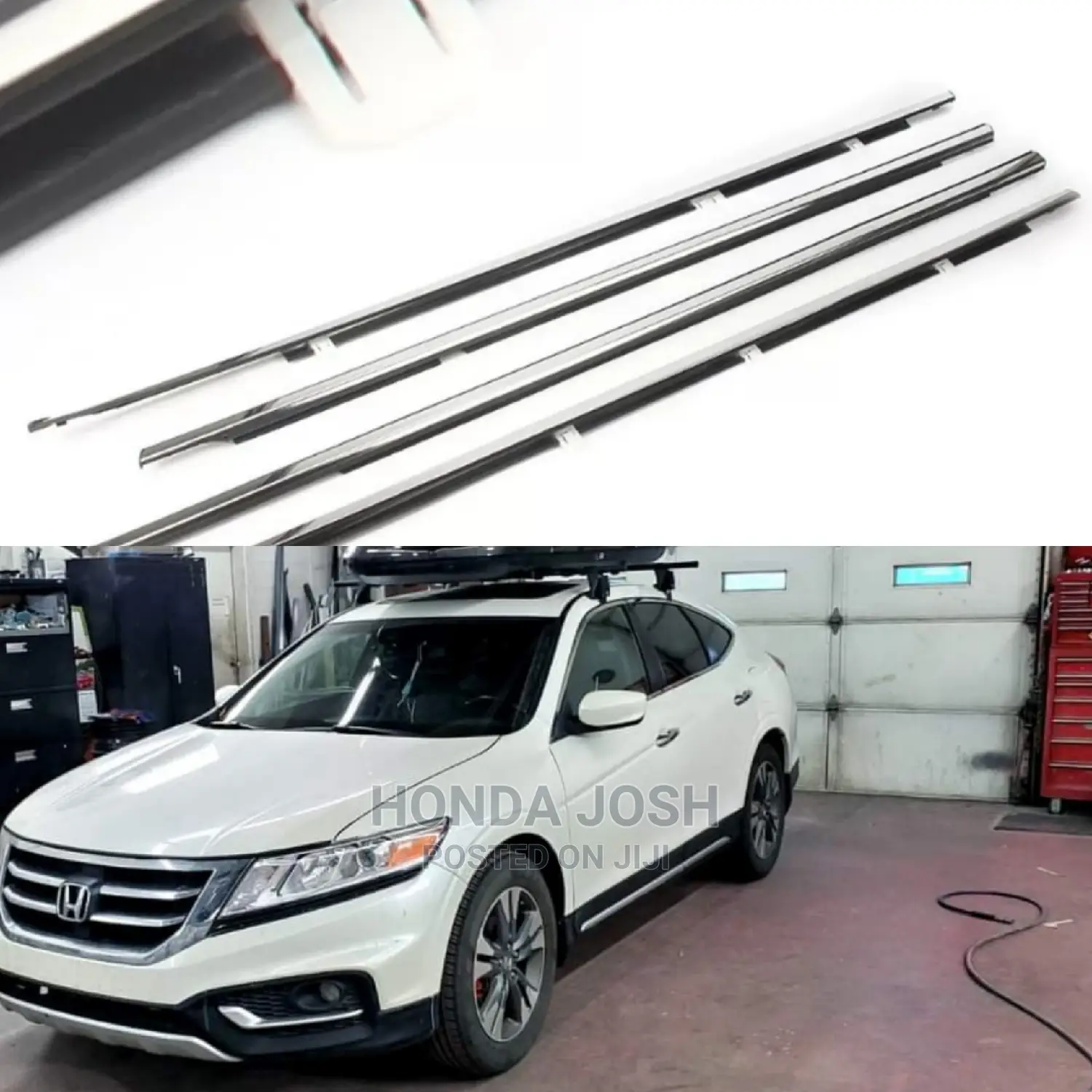 Door Window Cromes 2010- 2015 Model Honda Crosstour