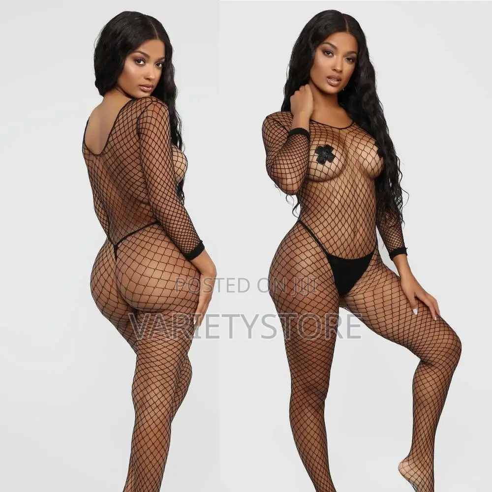 Sexy Fishnet Bodysuit Women Sex Clothe Crotch Body Stockings