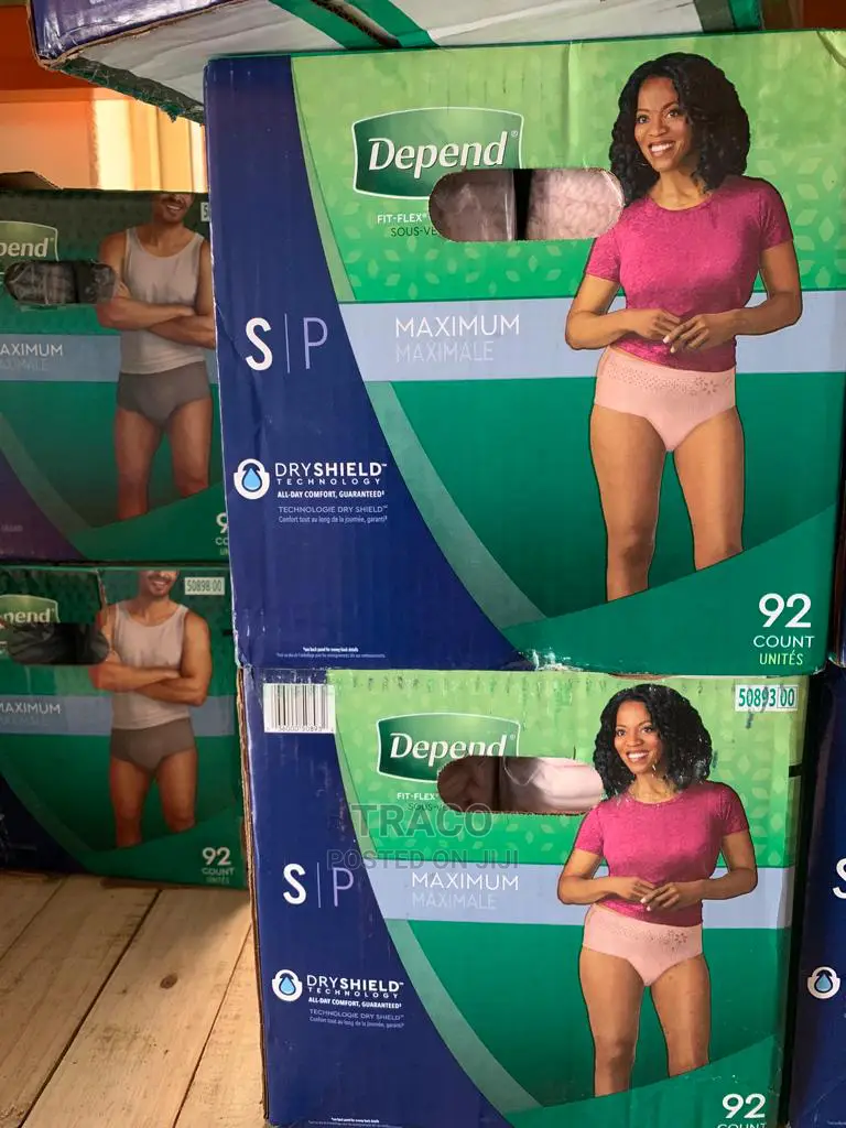 Depend Fit Flex Incontinence Underwear For Women(Small)