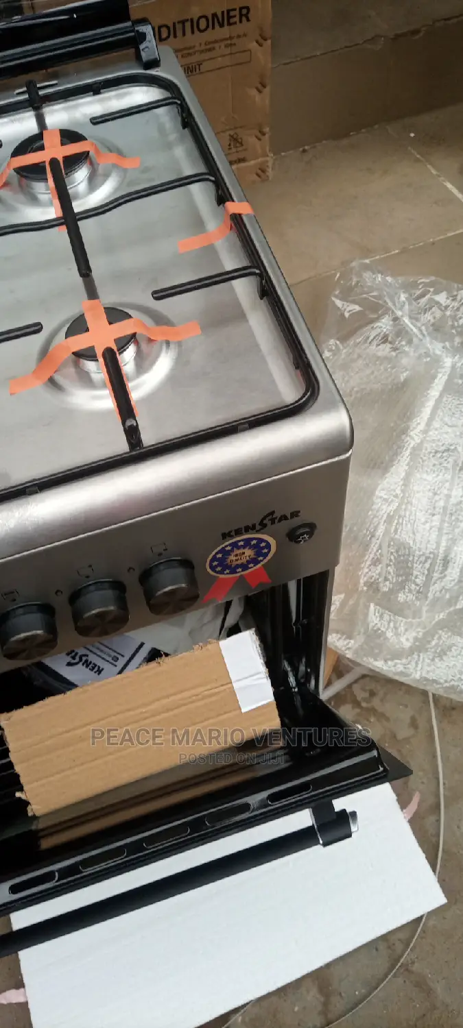 Kenstar 60X60 Standing Gas Cooker With Oven /Quality Brass