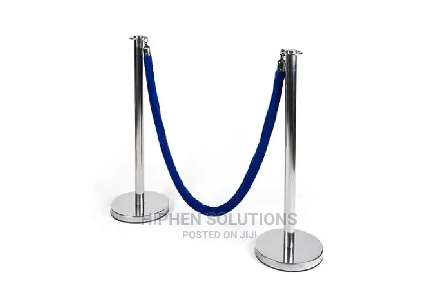 Rope Crowd Control Stanchion Queue Velvet Rope
