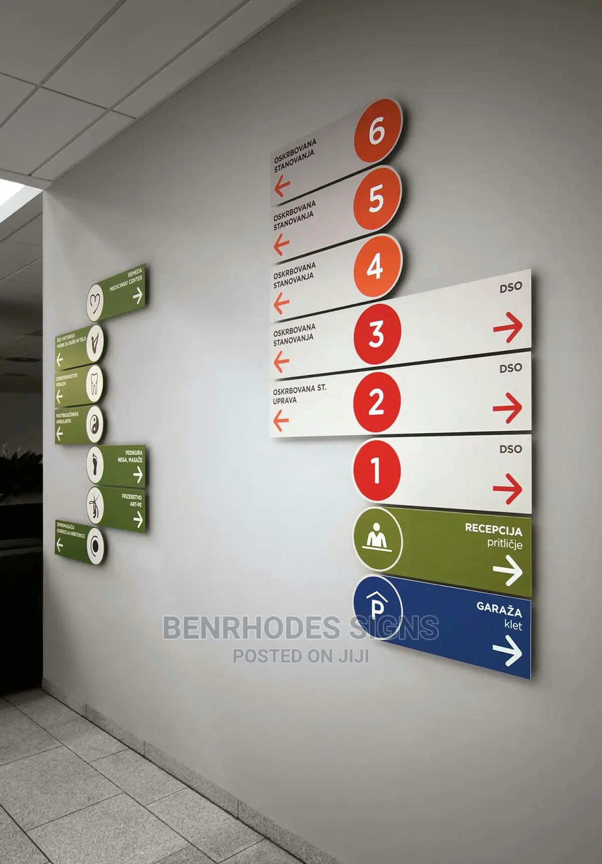 Internal Directional Signs