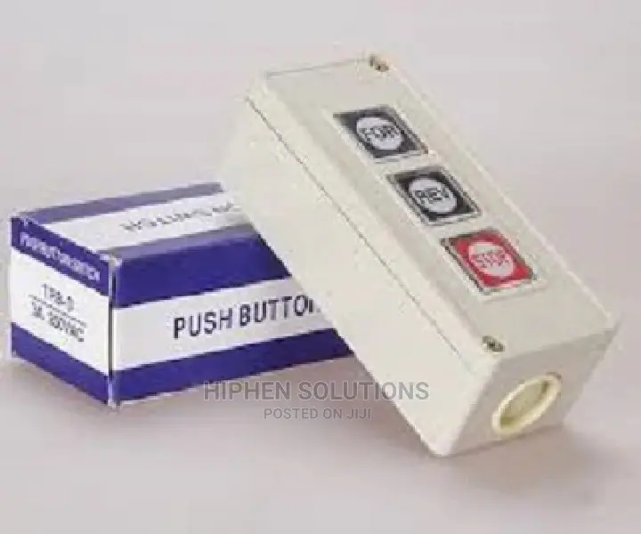 30A Power Push Button Switch Station ON/OFF Lock