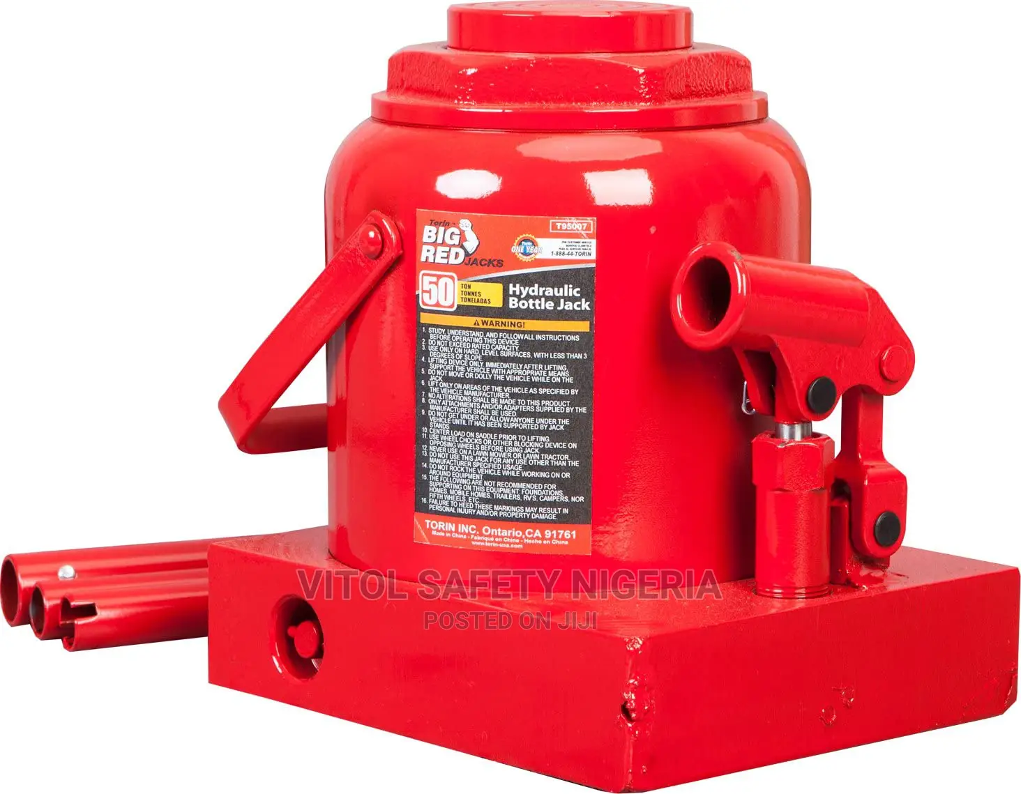 50ton Hydraulic Bottle Jack