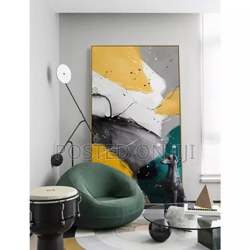 Abstract Line Morden Porch Aisle Painting