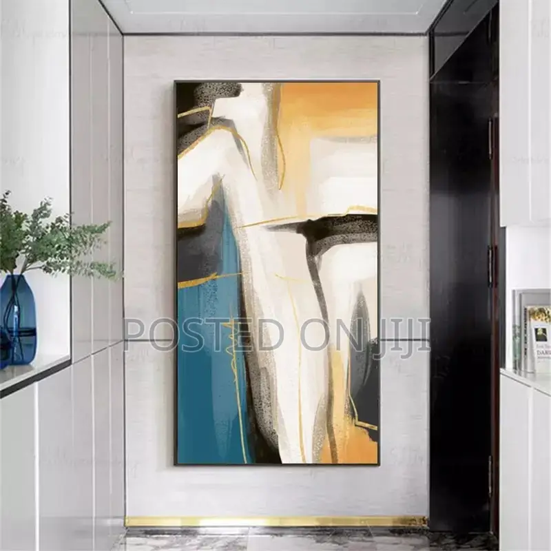 Abstract Line Morden Porch Aisle Painting