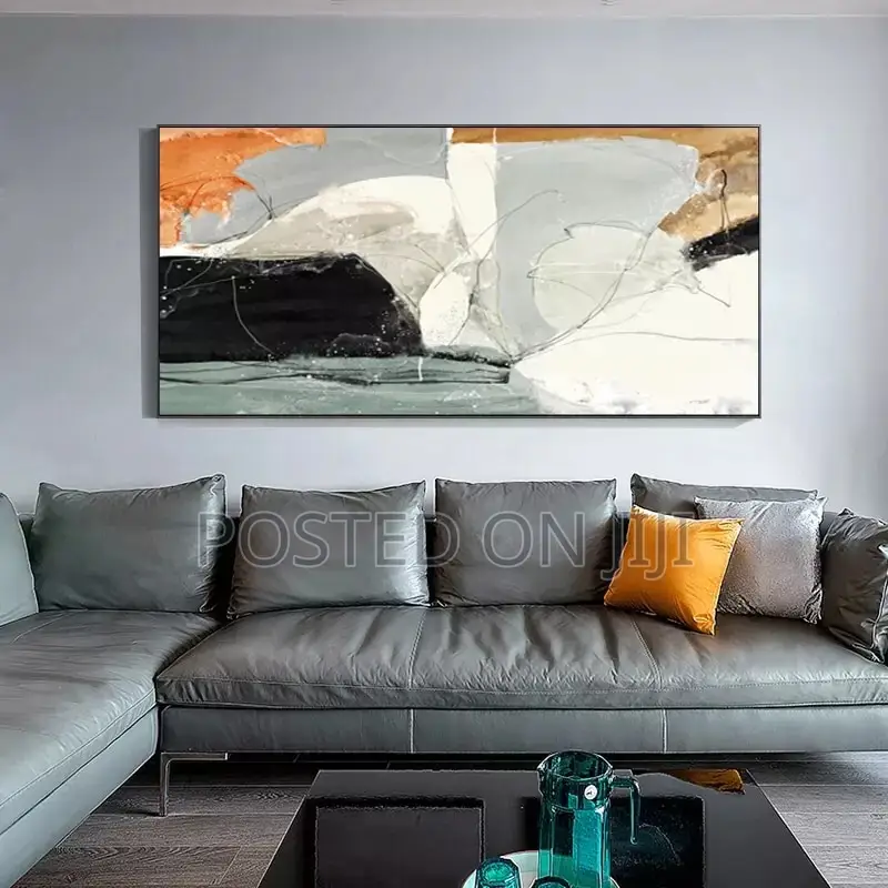 Abstract Line Morden Porch Aisle Painting
