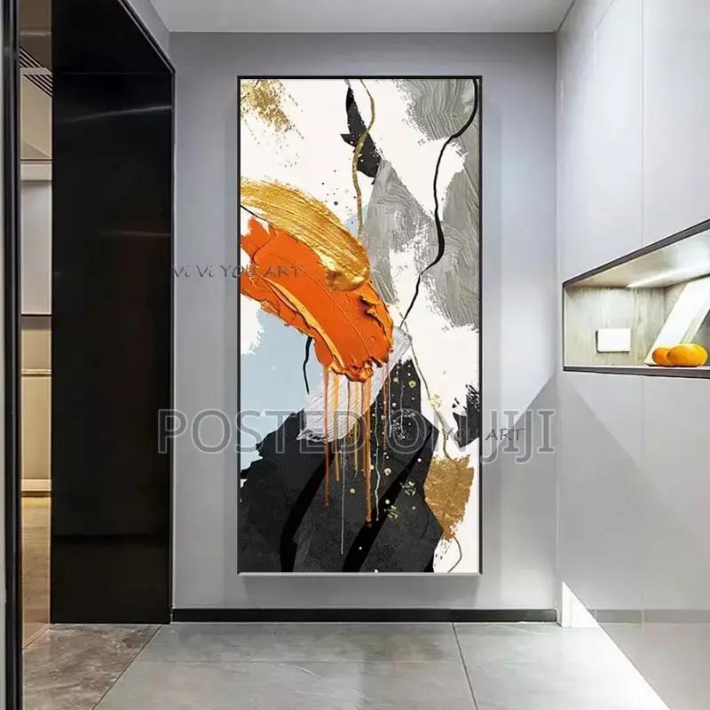 Abstract Hand Painted Oil Painting