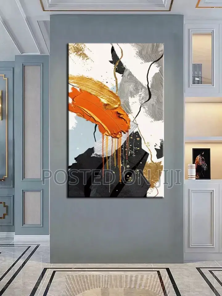 Abstract Hand Painted Oil Painting
