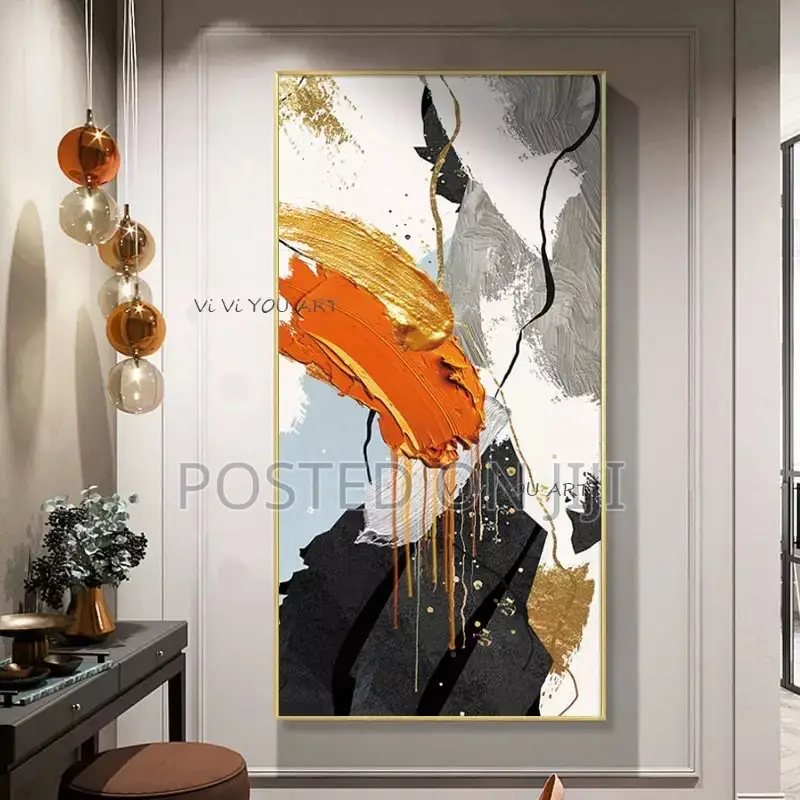 Abstract Hand Painted Oil Painting