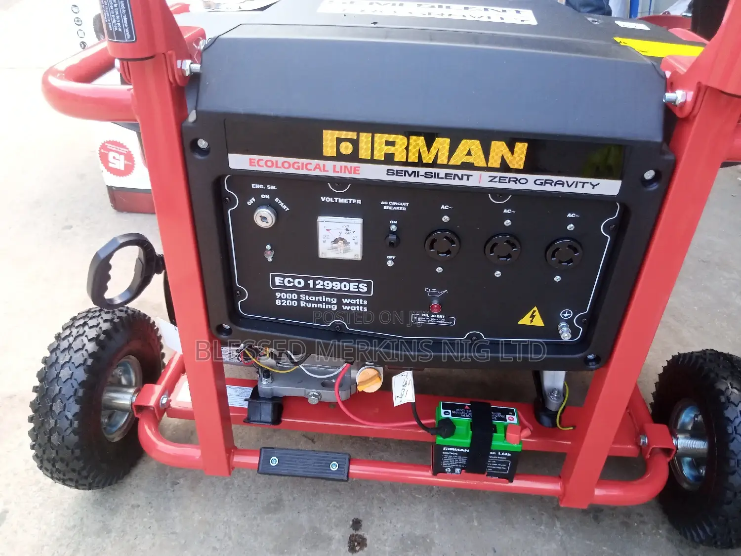 Firman Petrol Generator 12990es 9kva