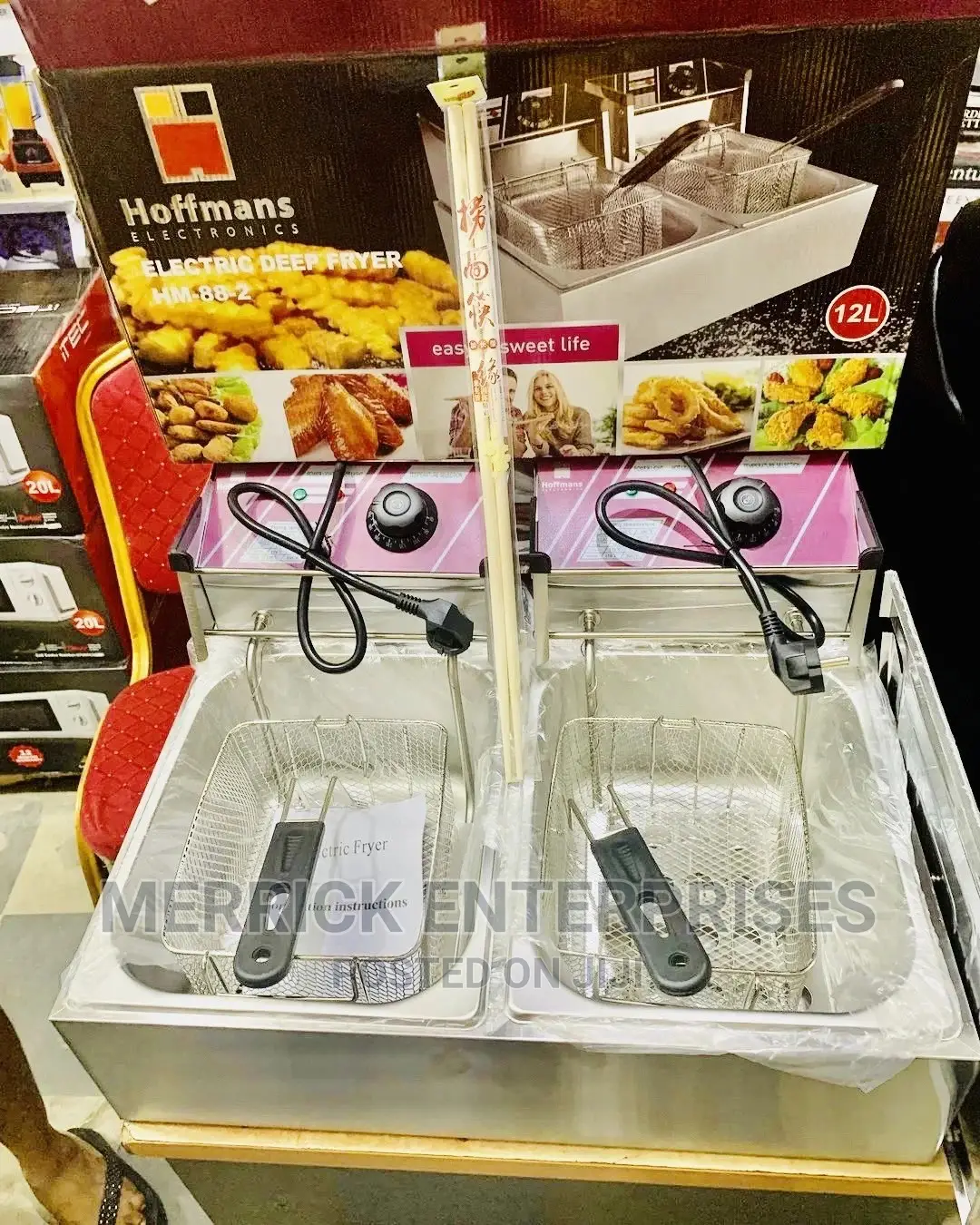 Double Deep Fryer 20l