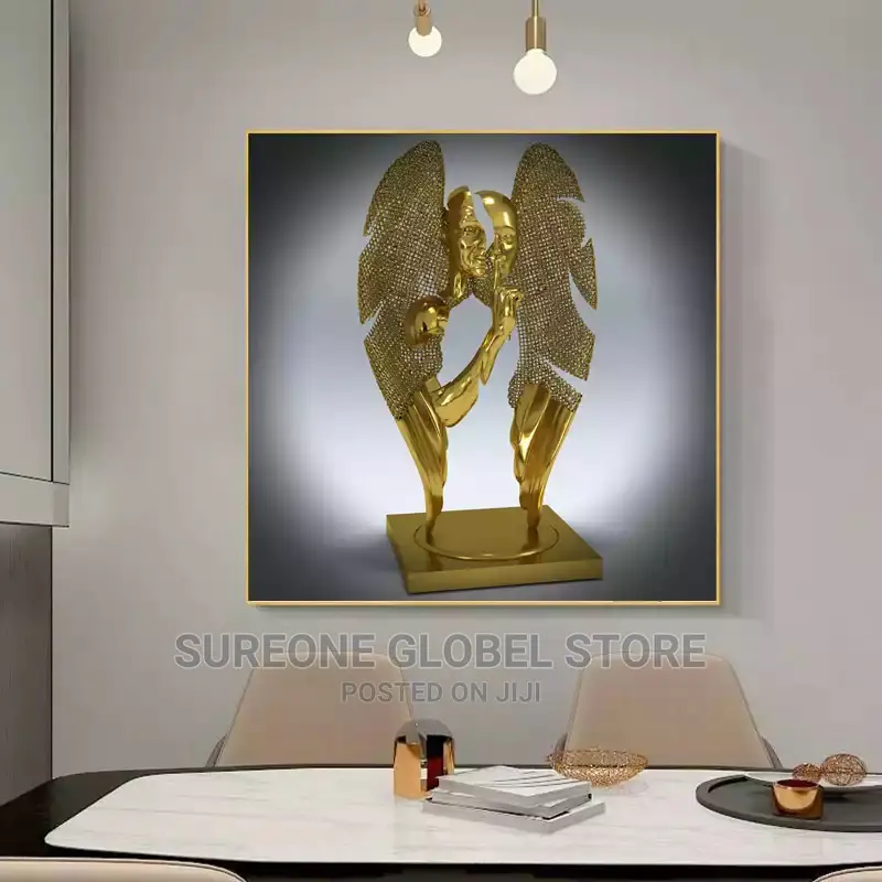 Metal Figure Statue Art Prints