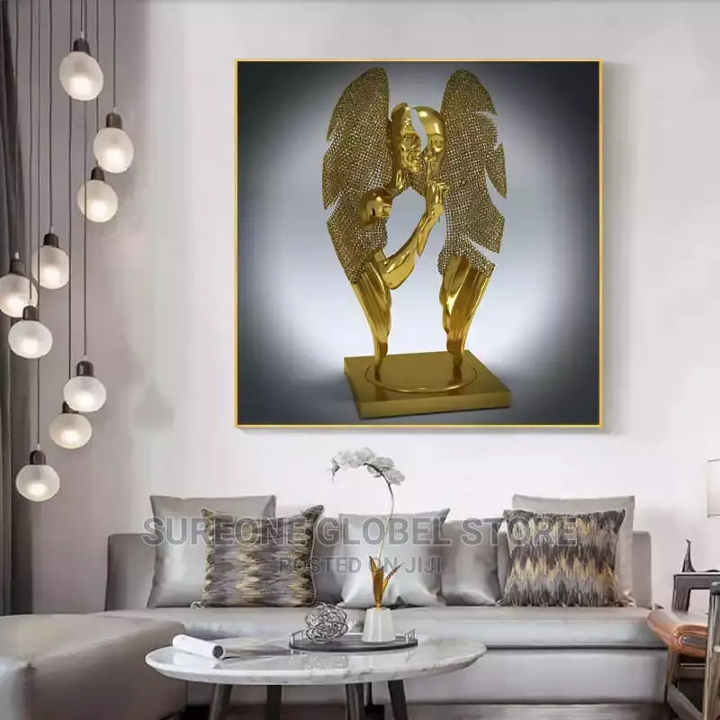 Metal Figure Statue Art Prints