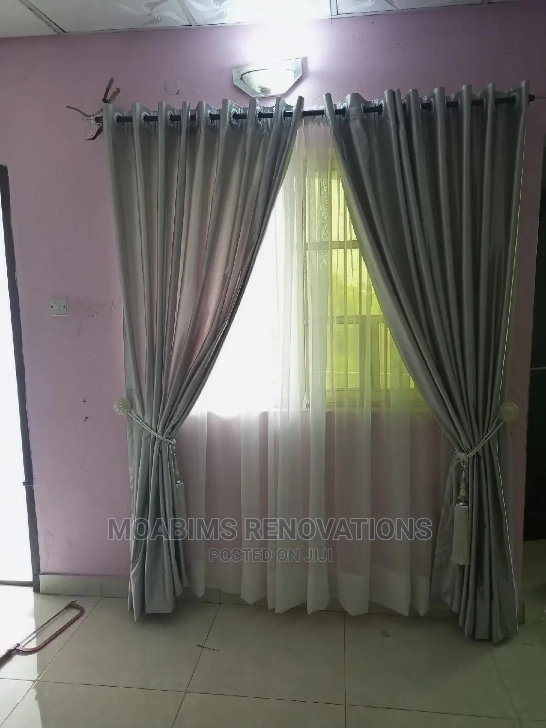 Luxury Sliver Blackout Curtain Fabric