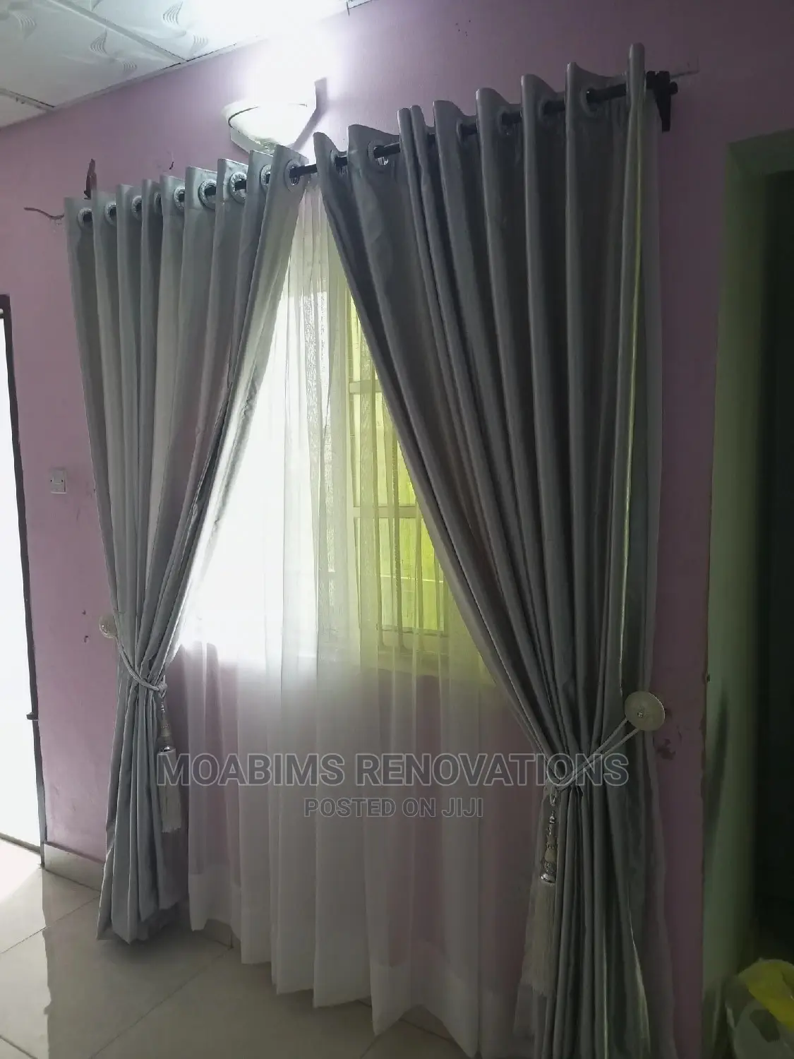 Luxury Sliver Blackout Curtain Fabric