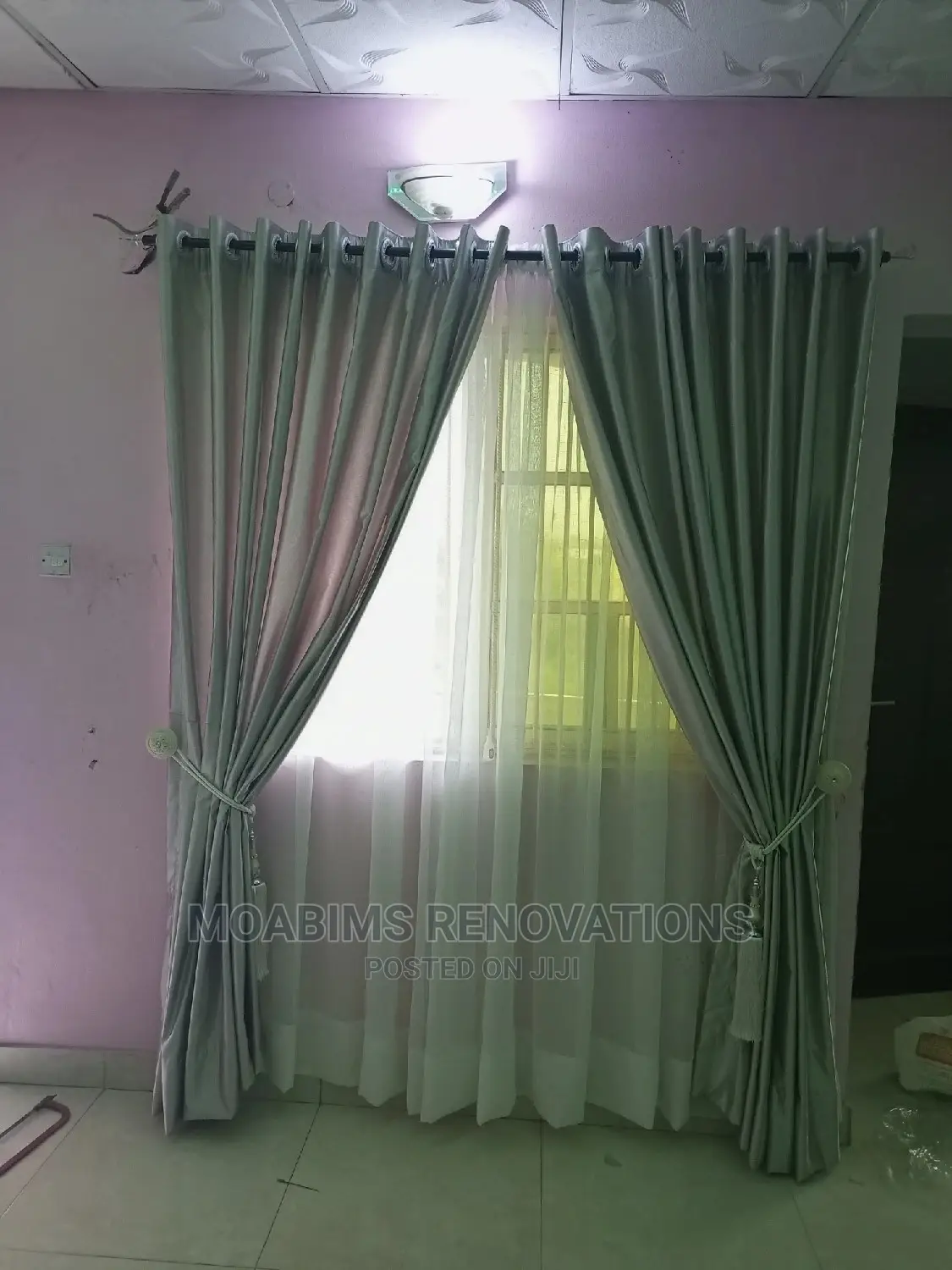 Luxury Sliver Blackout Curtain Fabric