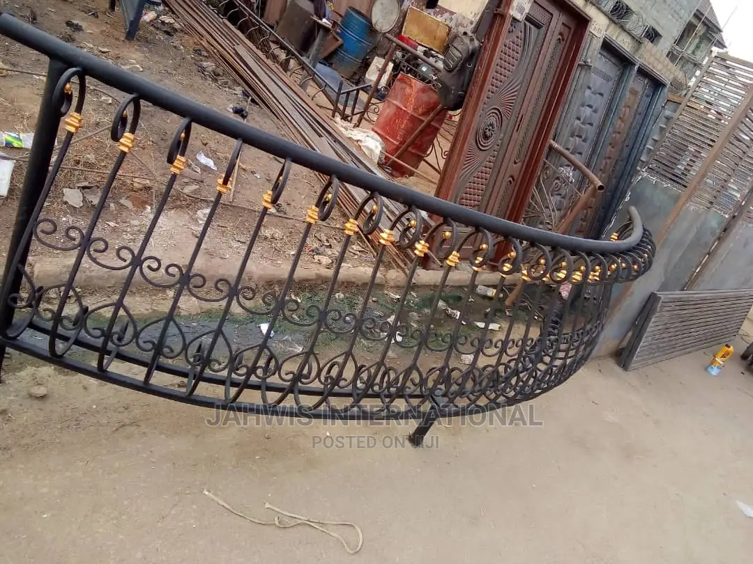 Solid Wraught Iron Handrail