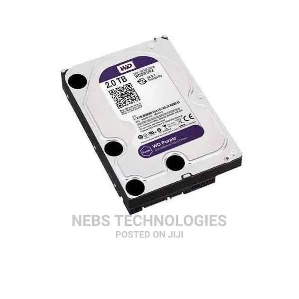Western Digital WD Purple 2TB Surveillance Hard Disk Drive