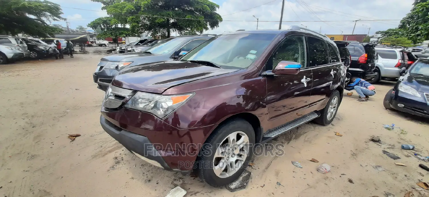 Acura MDX SUV 4dr AWD (3.7 6cyl 5A) 2008 Red