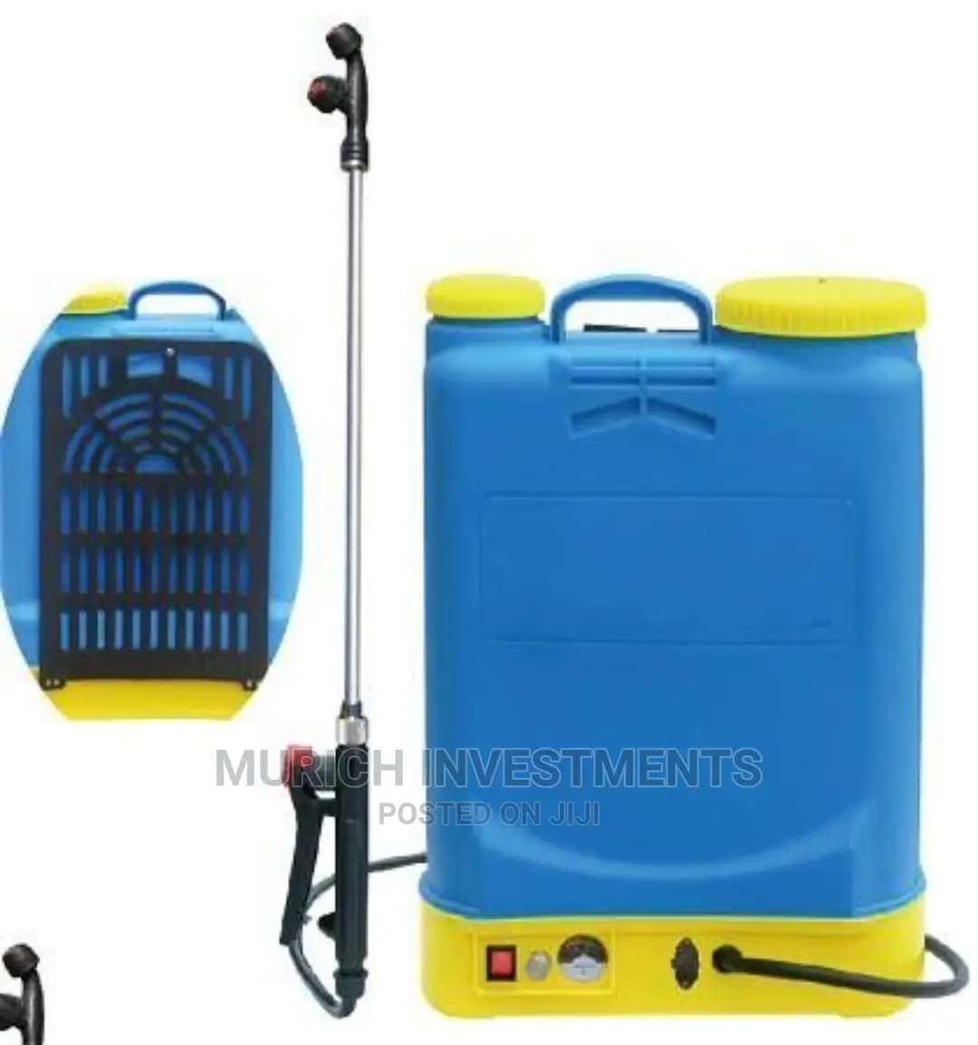 2 In1 Rechargeable Hand/Battery Powered Knapsack Sprayer 16L