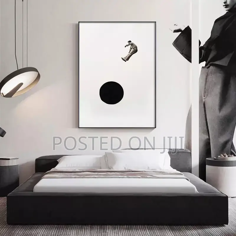Humorous Posture Prints Modern Wall Colorful Pictures