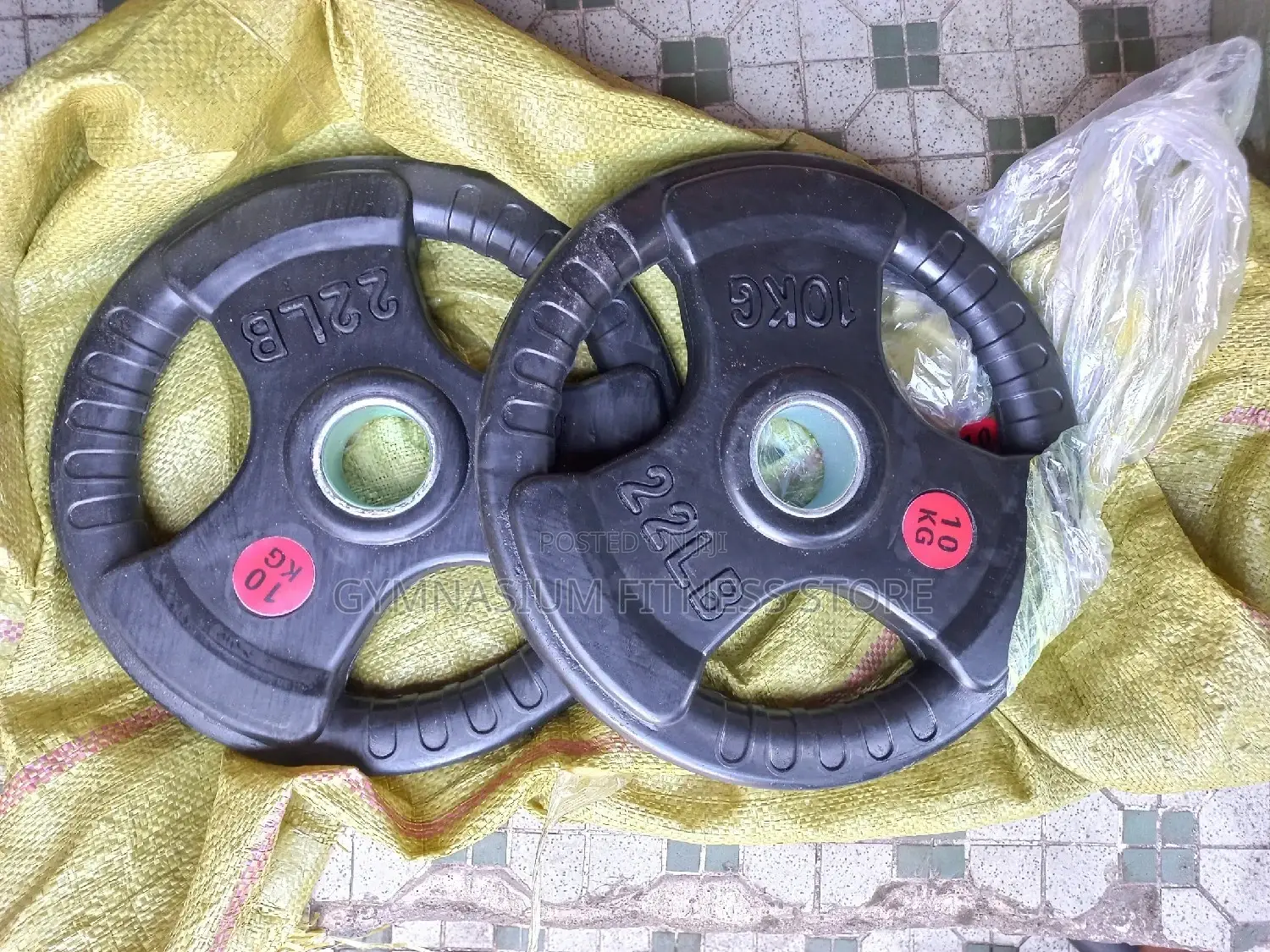 Pair of 10kg Plate VHS