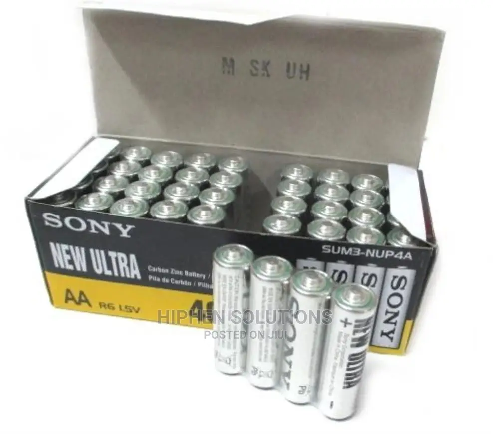 High Capacity AA Batteries