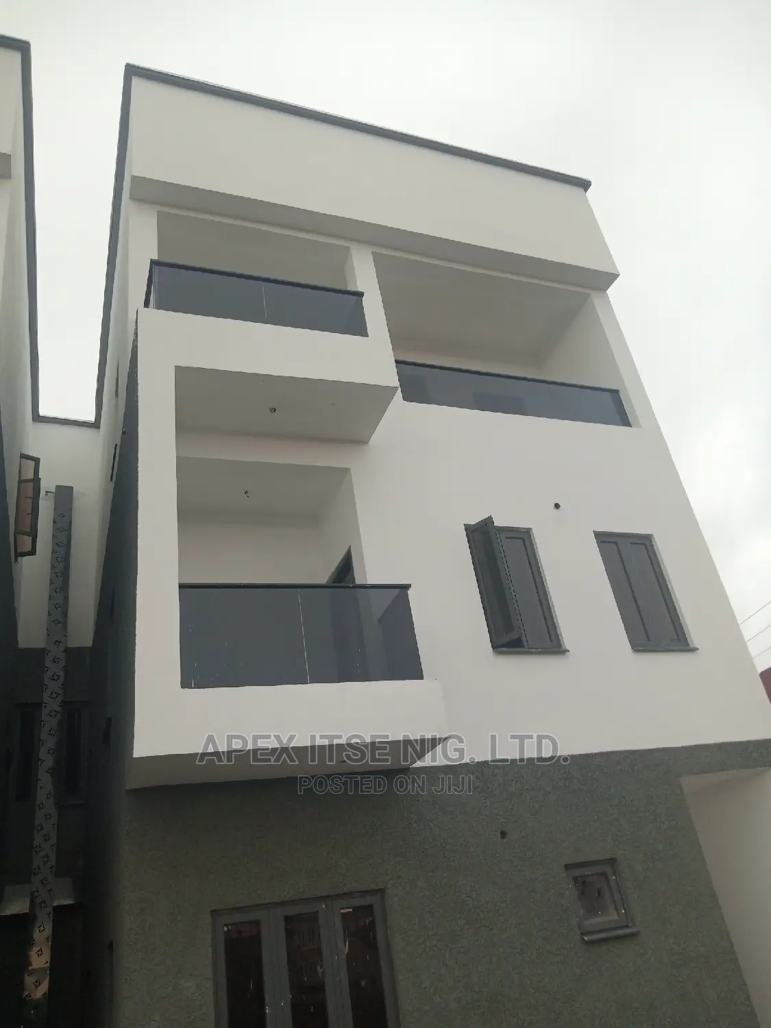 Balcony Glass Framless Black