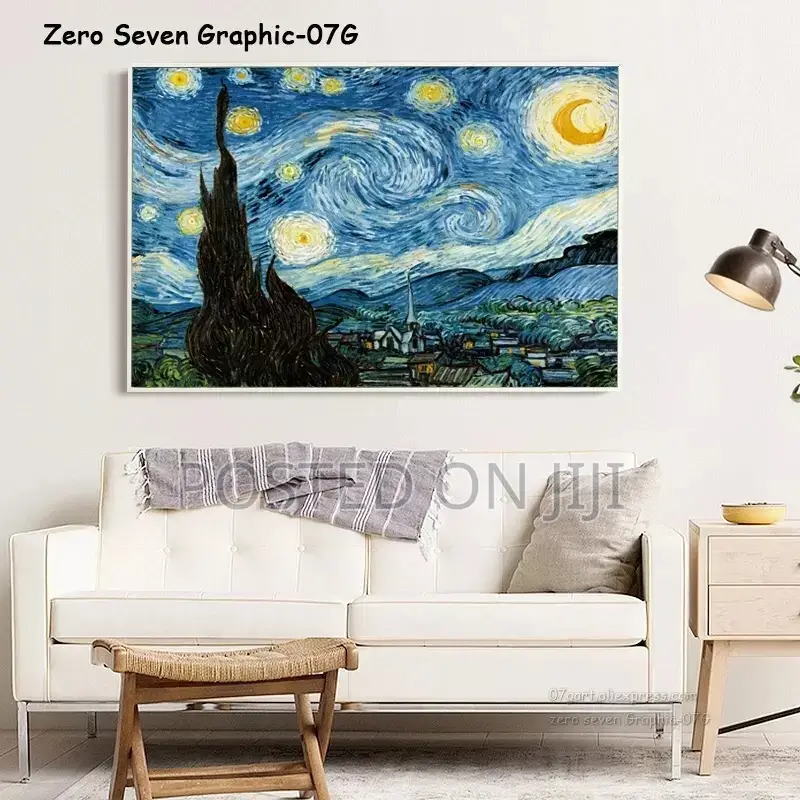 07g Van Gogh Oil Painting Works