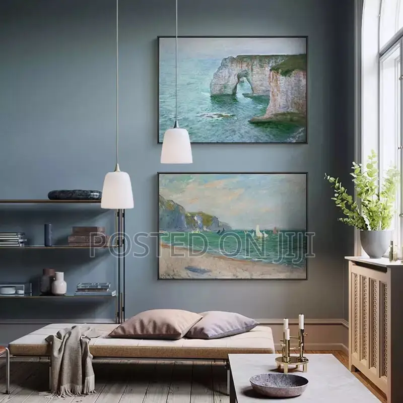 Famous Monet Canvas Painting Nordic Poster Print