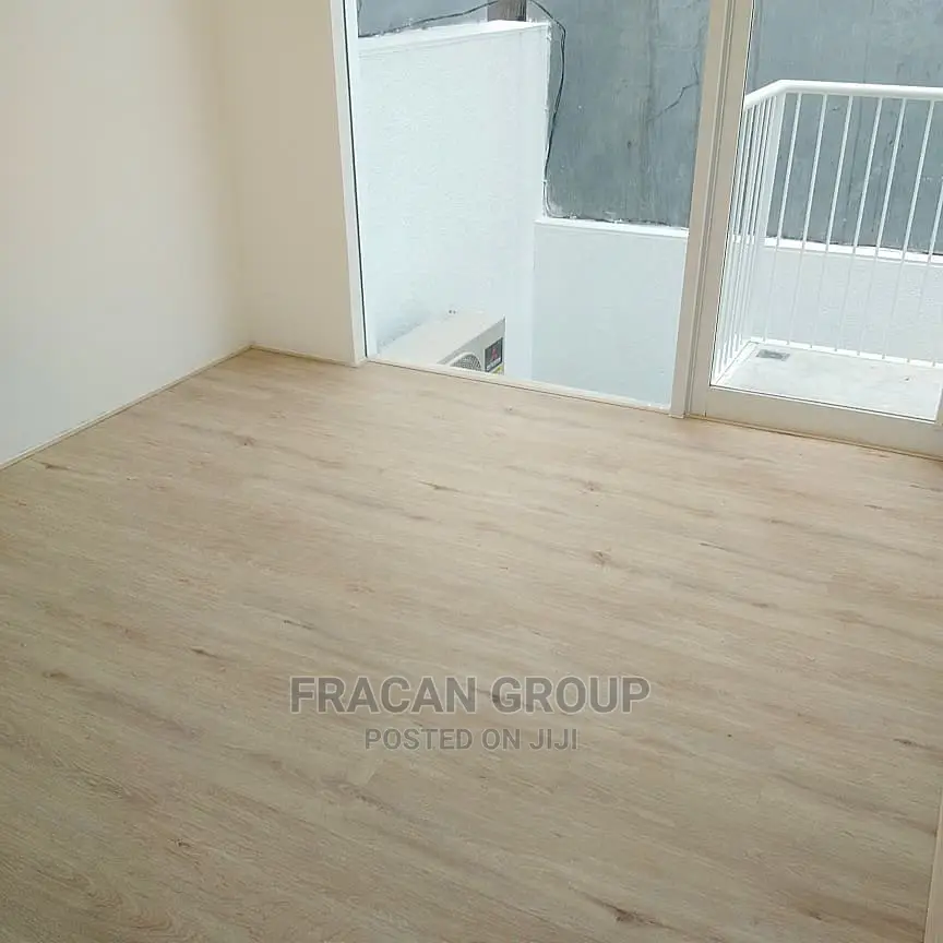 Vinyl PVC Wood-Like Floor. 100 Percent Water Repelant