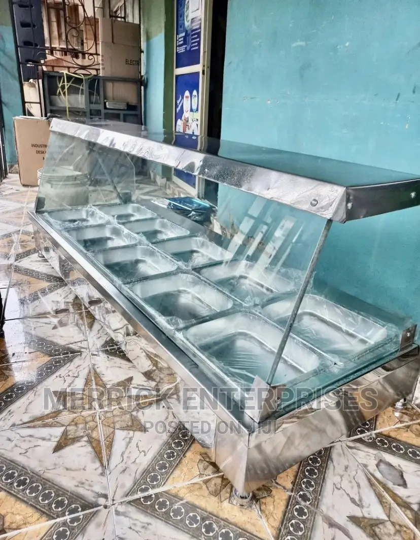 New Grade Food Warmer Display 10plate