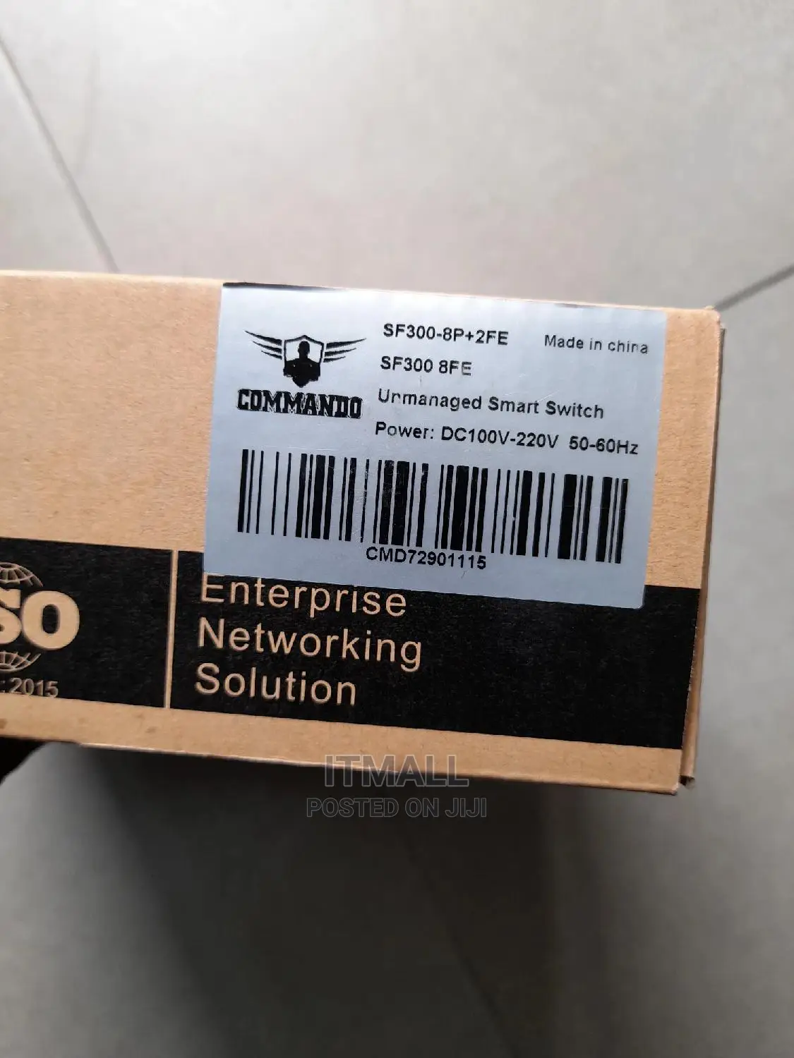 Commando 8ports 10/100 Poe Switch