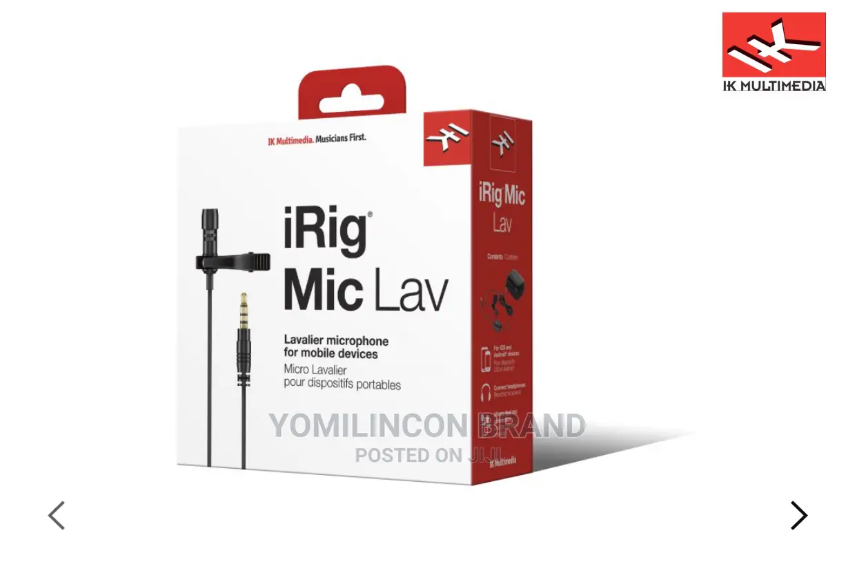 Ik Multimedia Irig Mic Lav
