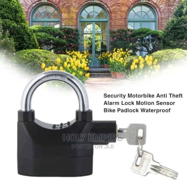 Siren Alarm Padlock