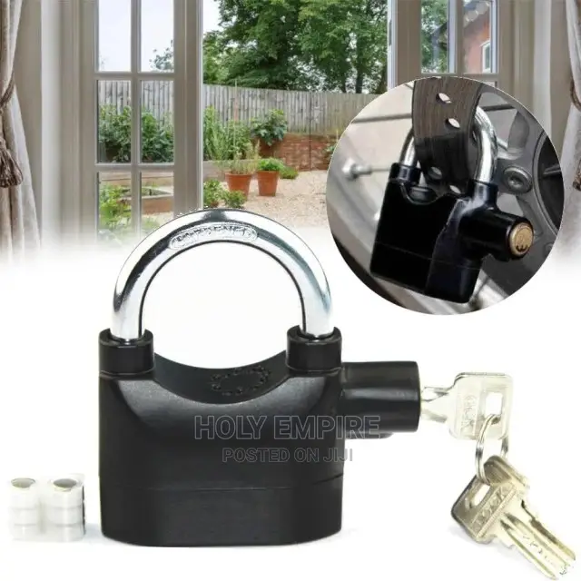 Siren Alarm Padlock