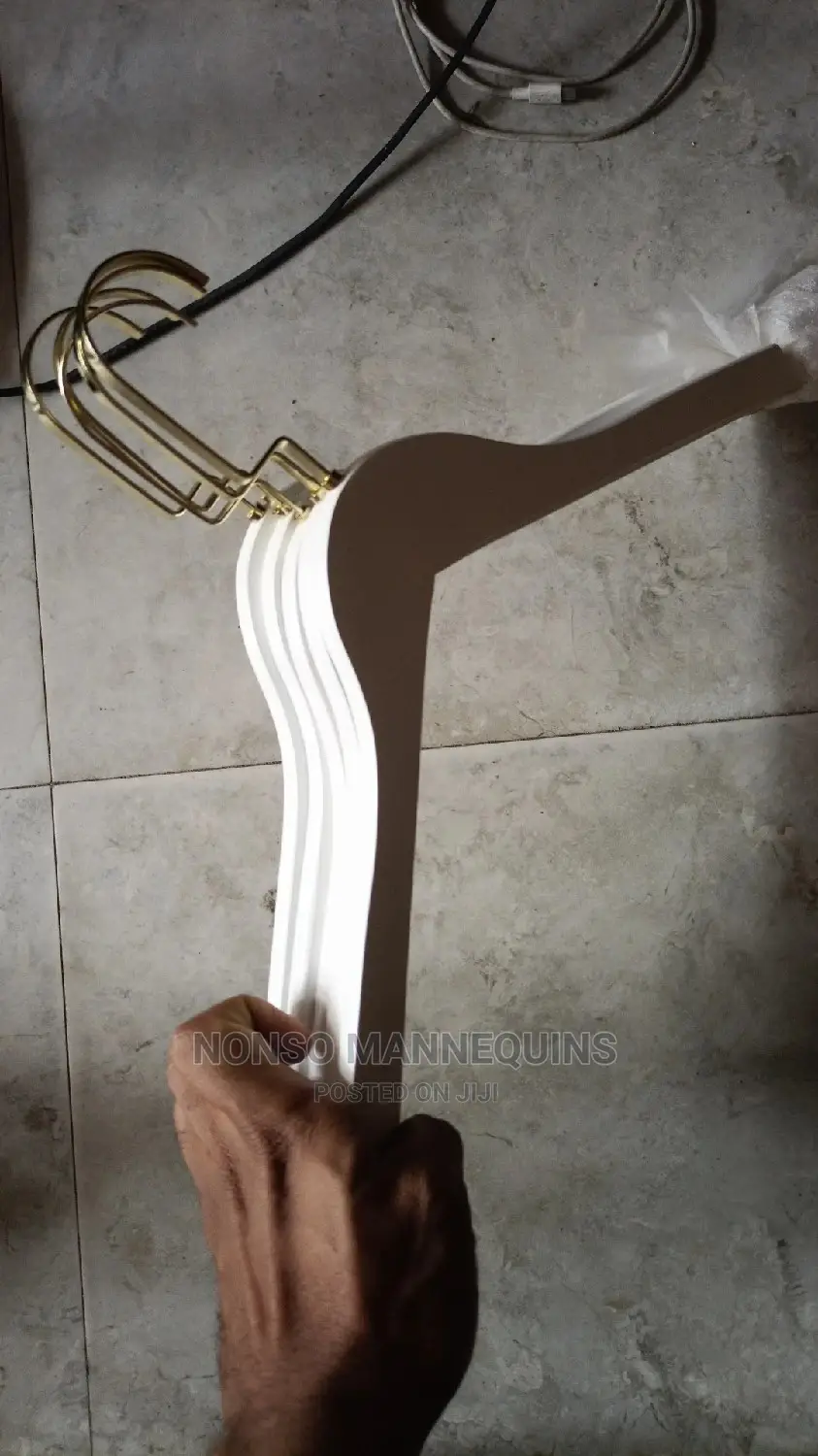 High Quality White Clip And Shirts Luxury Clothes Hangers