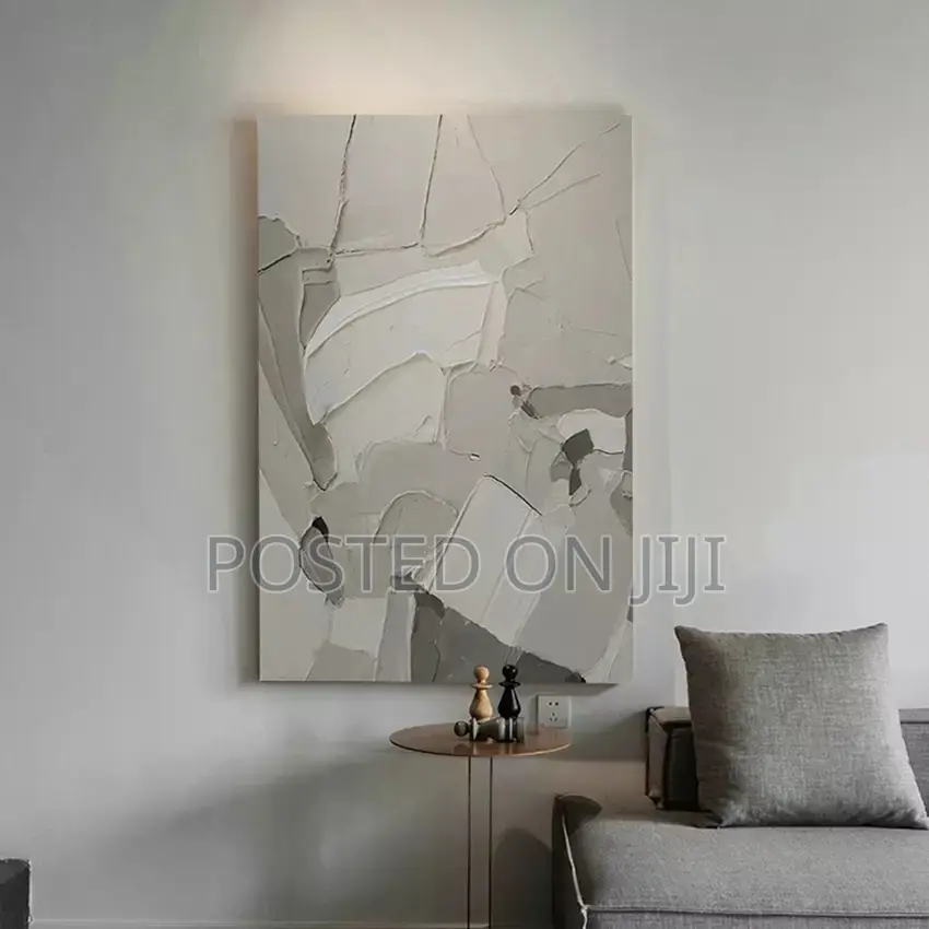 Modern Abstract Texture Acrylic Canvas Painting