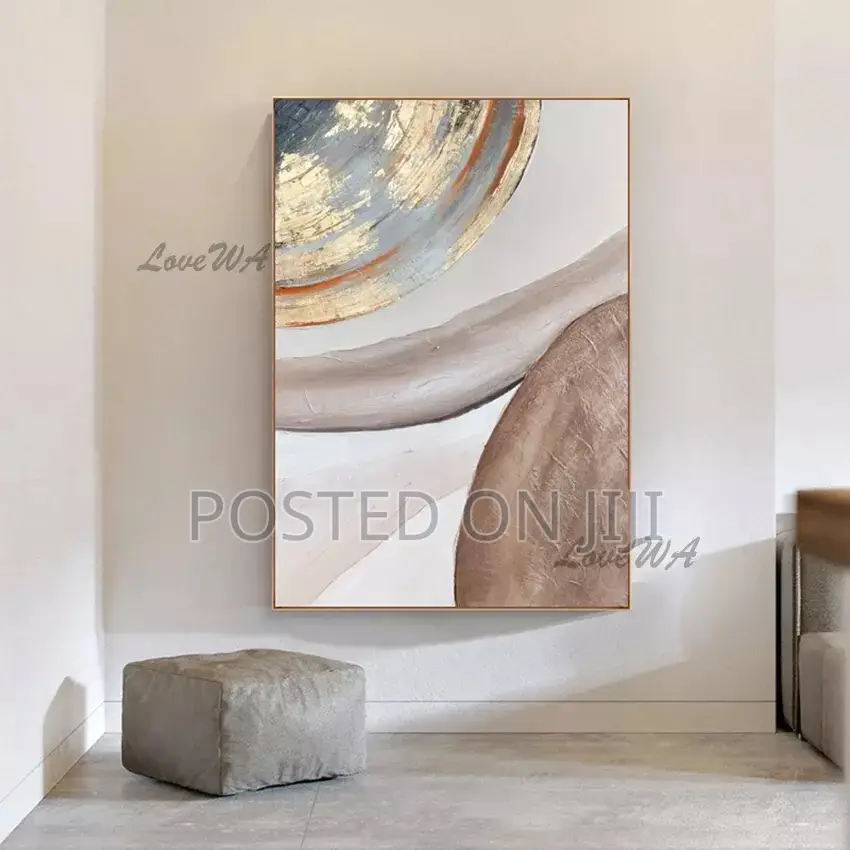 2pieces Hand Painting Abstract Oil Painting Canvas Print