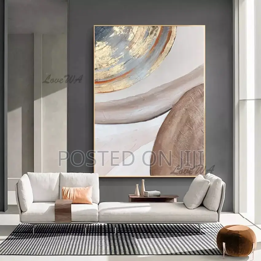 2pieces Hand Painting Abstract Oil Painting Canvas Print