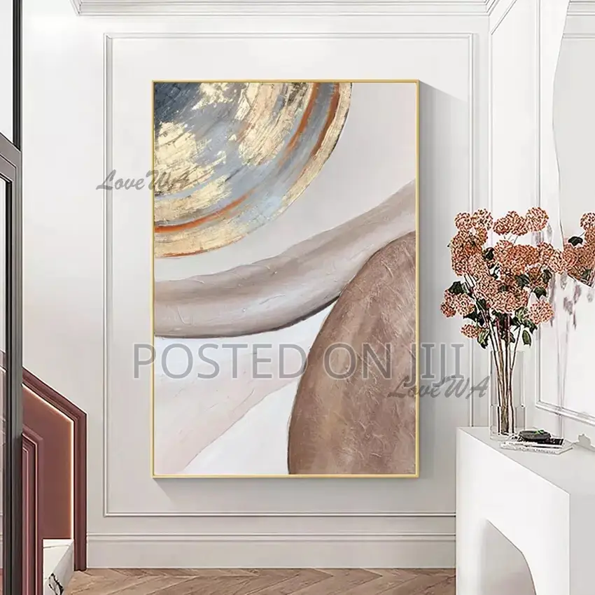 2pieces Hand Painting Abstract Oil Painting Canvas Print