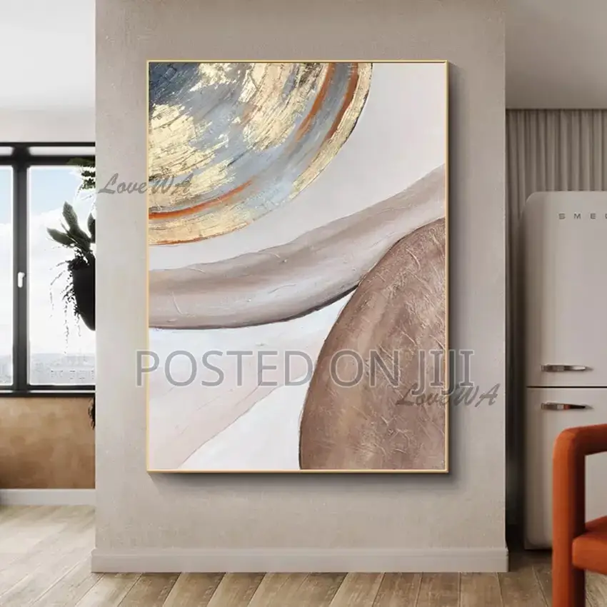 2pieces Hand Painting Abstract Oil Painting Canvas Print