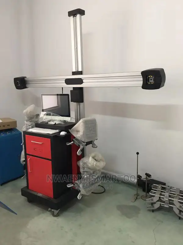 Computerized 8 Camera Wheel Balancer