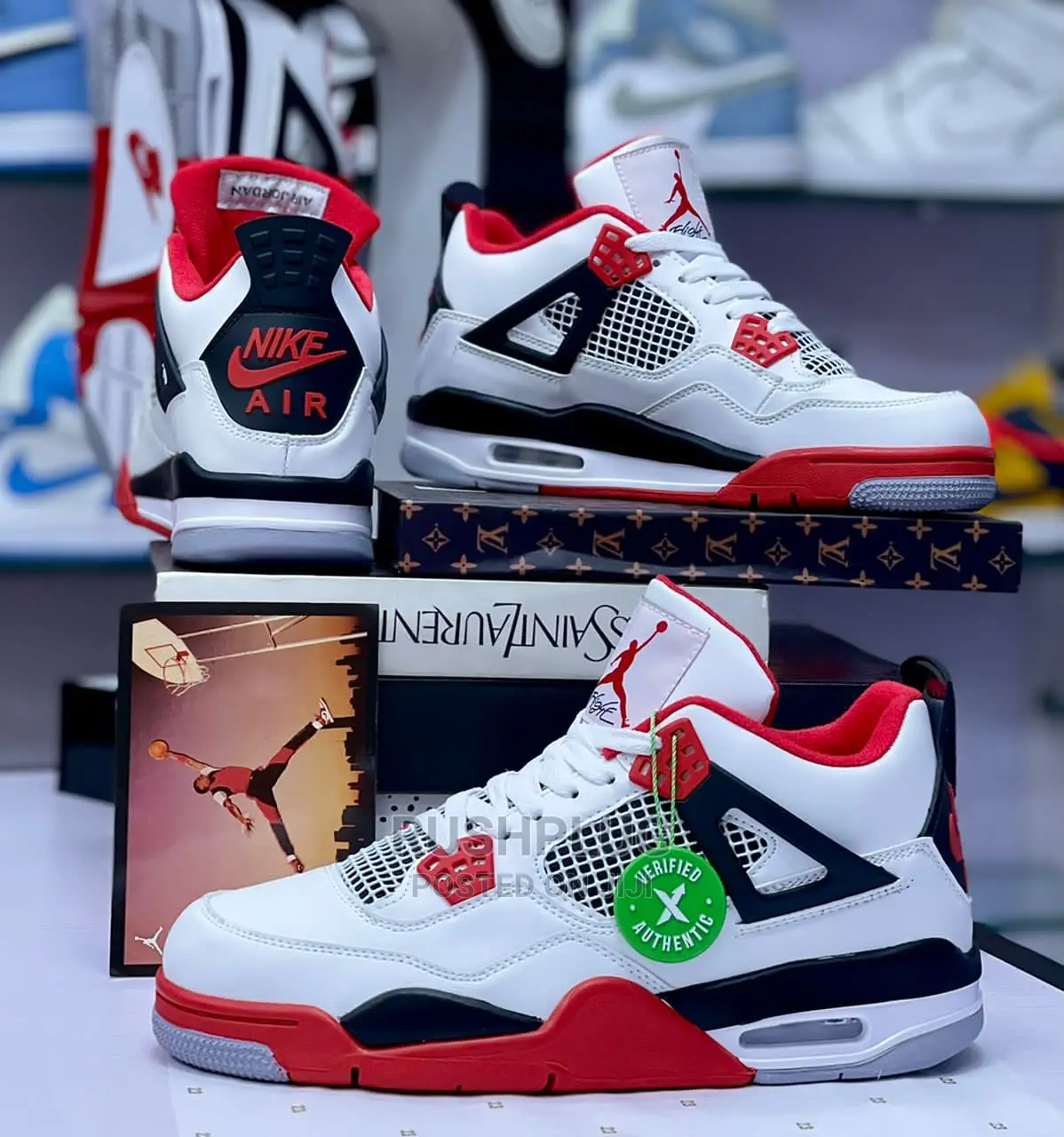 Air Jordan Iv Retro ‘Fire Red’*