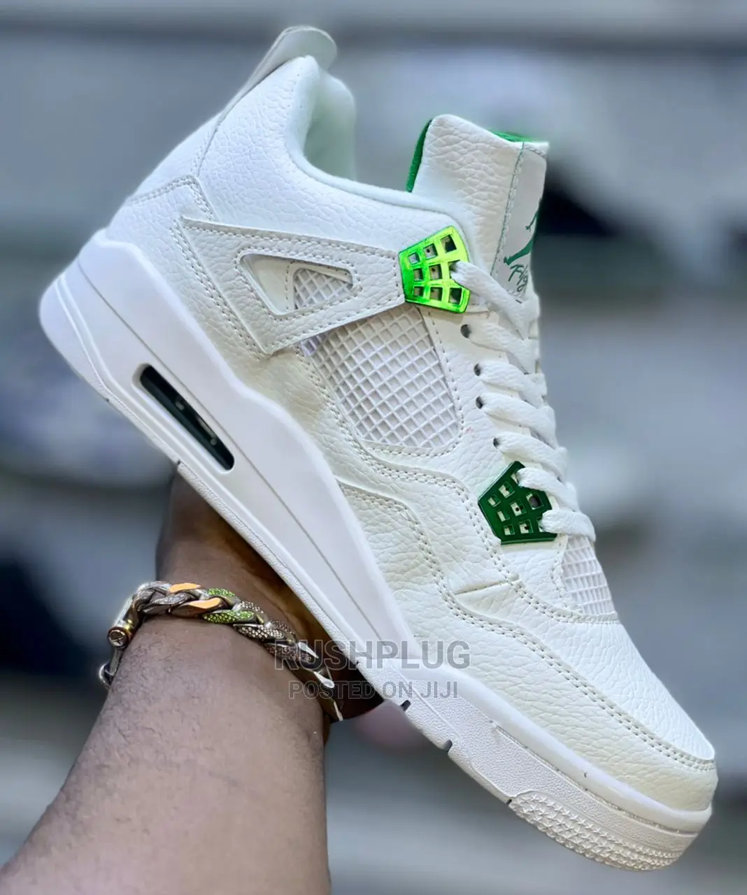 Air Jordan 4 Retro ‘ Metallic Green ’*