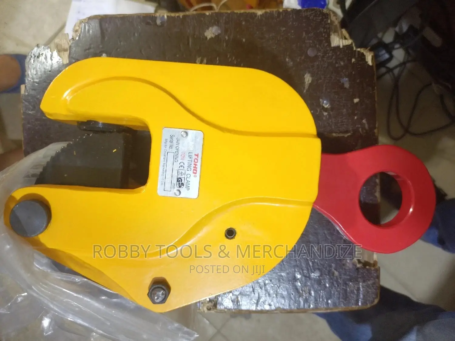 Toho Horizontal Plate Lifting Clamp 3tons